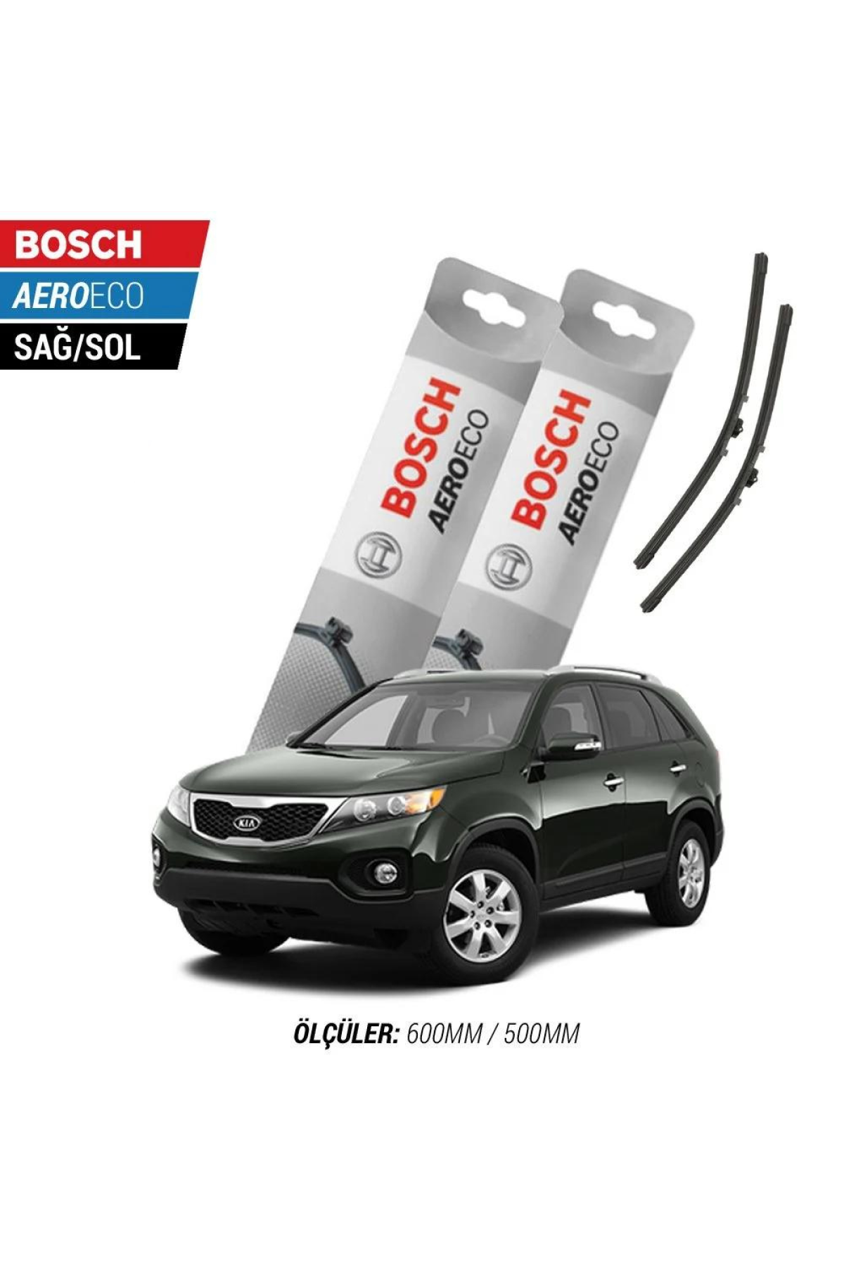 Kia Sorento 2011 Model Bosch Aeroeco Muz Silecek Takımı
