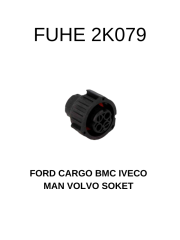 2K079 FORD CARGO BMC IVECO MAN VOLVO SOKET