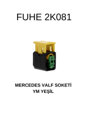 2K081 MERCEDES VALF SOKETİ YM YEŞİL