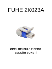 2K023A OPELDELPHI / 14162197 SENSÖR SOKETİ