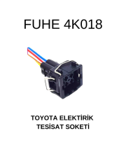 4K018 TOYOTA ELEKTRİK TESİSAT SOKETİ