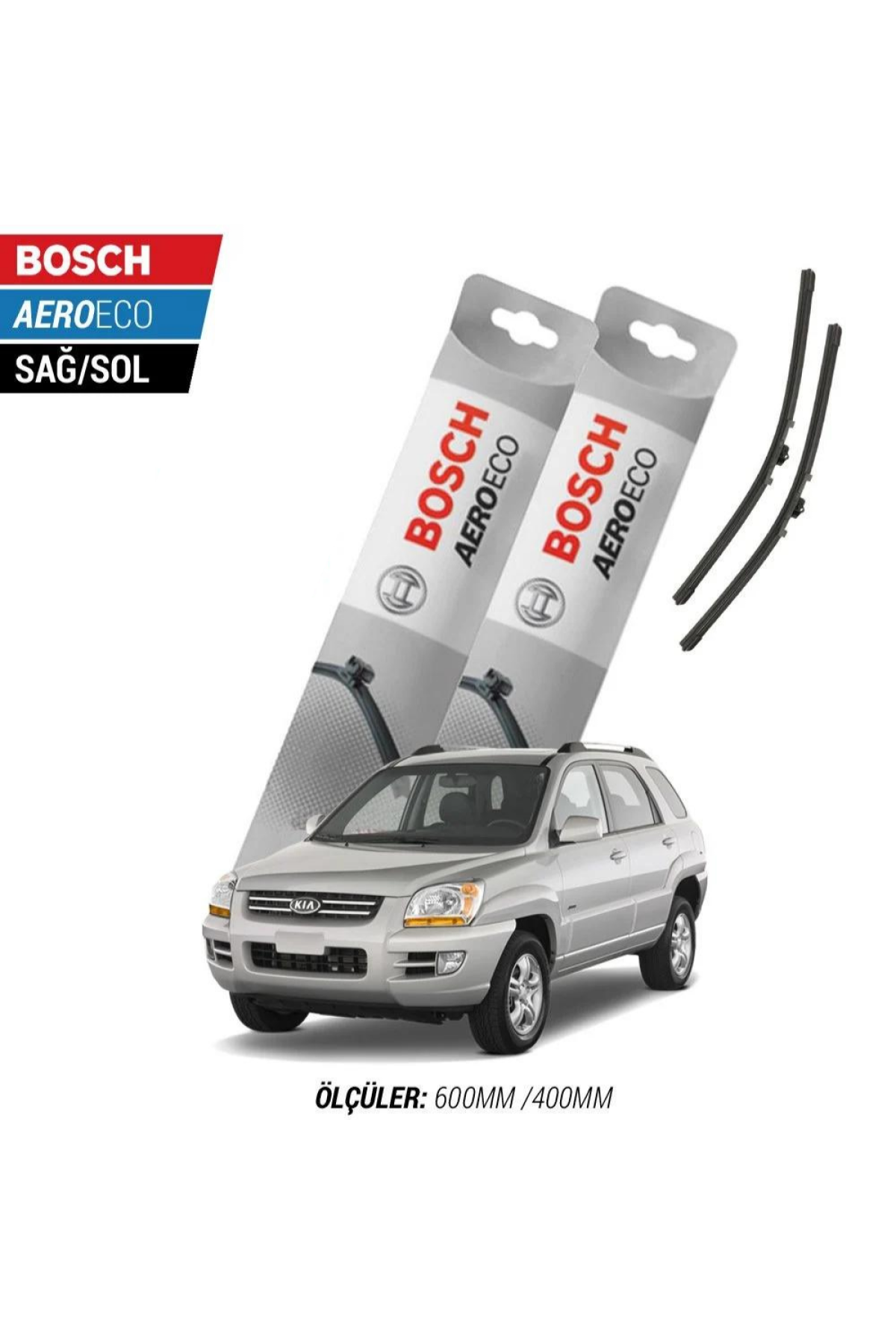 Kia Sportage 2010 Model Bosch Aeroeco Muz Silecek Takımı