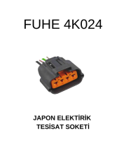 4K024 JAPON ELEKTRİK TESİSAT SOKETİ