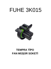 3K015 TEMPRA TİPO FAN MÜŞÜR SOKETİ