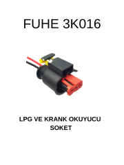 3K016 LPG VE KRANK OKUYUCU SOKET