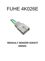 4K026E SENSÖR SOKETİ ERKEK