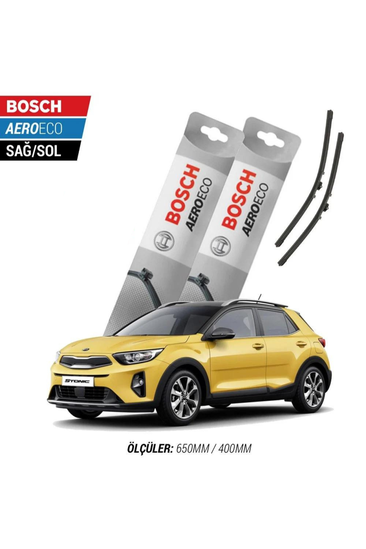 Kia Stonic 2021 Model Bosch Aeroeco Muz Silecek Takımı