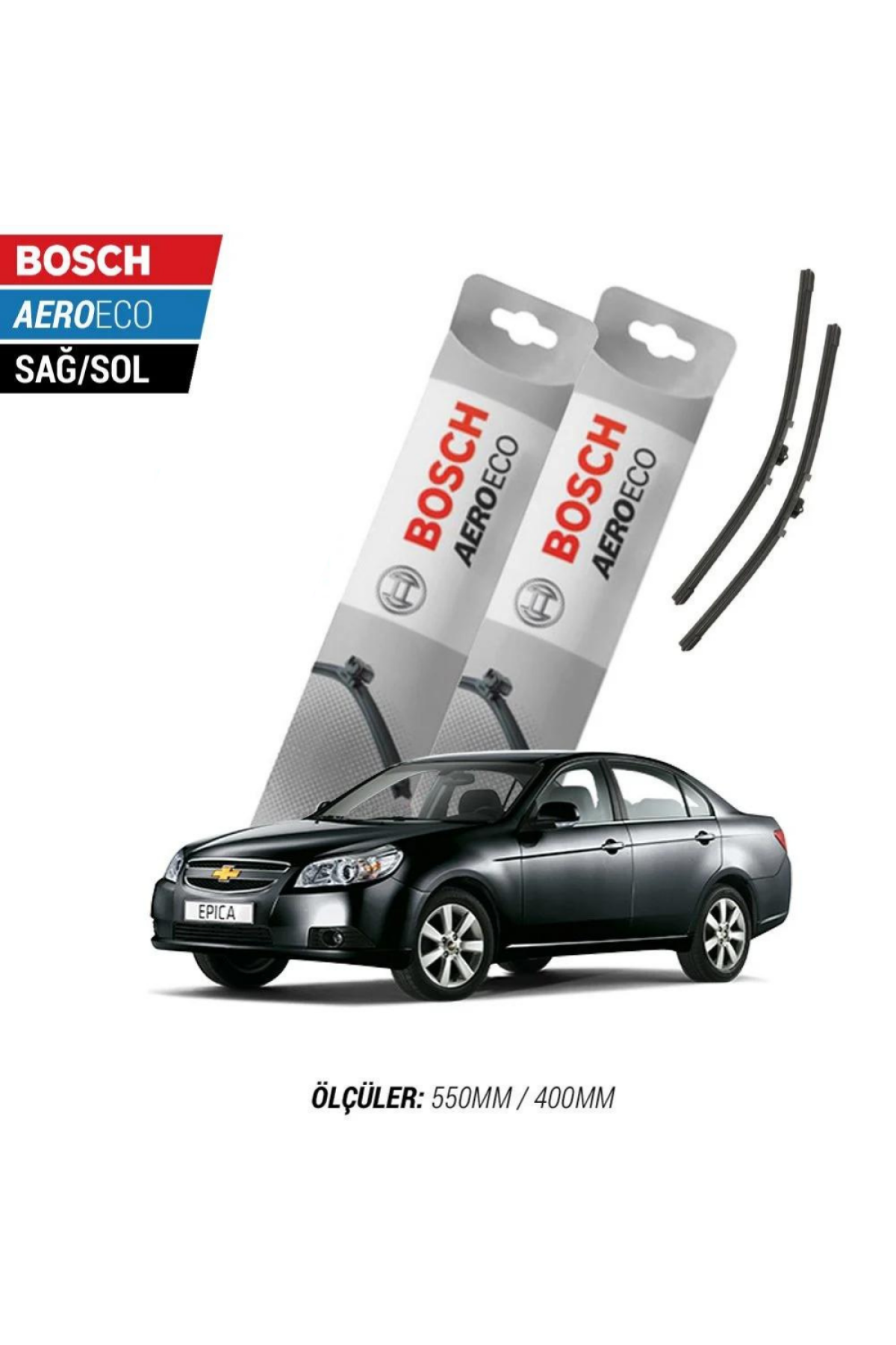 Chevrolet Epica 2010 Model Bosch Aeroeco Muz Silecek Takımı