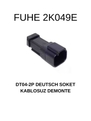 2K049E DEUTSCH SOKET KABLOSUZ DEMONTE