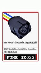 3K033 BMW-PEUGEOT-CITROEN-MINI COOPER ATEŞLEME BOBİN SOKETİ