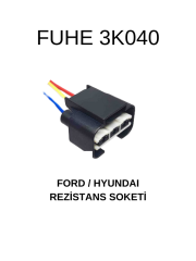 3K040 FORD / HYUNDAI REZİSTANS SOKETİ