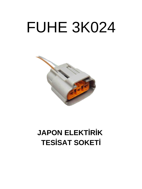 3K024 JAPON ELEKTRİK TESİSAT SOKETİ
