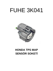 3K041 HONDA TPS MAP SENSÖR SOKETİ