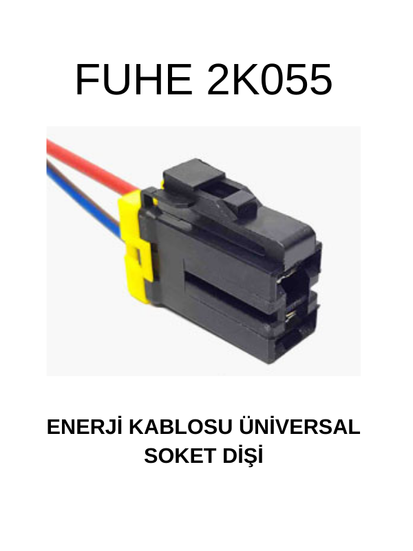2K055 ÜNİVERSAL SOKET DİŞİ