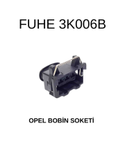 3K006B OPEL BOBİN SOKETİ