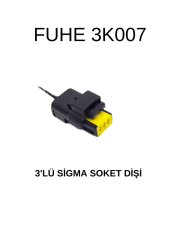 3K007 3'LÜ SİGMA SOKET DİŞİ
