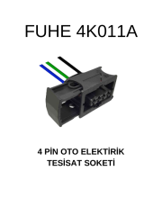 4K011A 4 PİN OTO ELEKTRİK TESİSAT SOKETİ