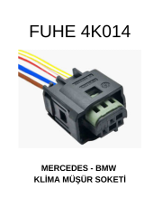 4K014 MERCEDES - BMV KLİMA MÜŞÜR SOKETİ