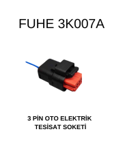 3K007A 3 PİN KONNEKTÖRLER