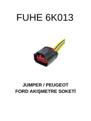 6K013 PEUGEOT JUMPER / FORD AKIŞMETRE SOKETİ