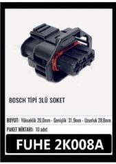 2K008A BOSCH TİPİ 3'LÜ SOKET