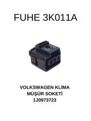 3K011A VOLKSWAGEN KLİMA MÜŞÜR SOKETİ 1J0973723