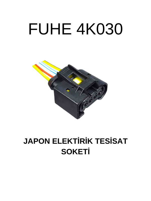 4K030 JAPON ELEKTRİK TESİSAT SOKETİ