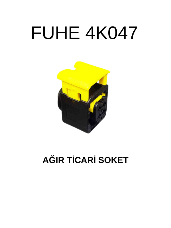 4K047 AĞIR TİCARİ SOKET