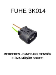 3K014 MERCEDES - BMW PARK SENSÖR KLİMA MÜŞÜR SOKETİ