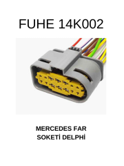 14K002 MERCEDES FAR SOKETİ DELPHİ