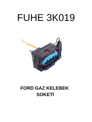 3K019 FORD GAZ KELEBEK SOKETİ