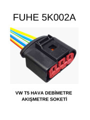 5K002A VW T5 HAVA DEBİMETRE - AKIŞMETRE SOKETI