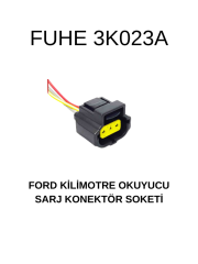 3K023A FORD KİLOMETRE OKUYUCU ŞARJ KONEKTÖR SOKETİ