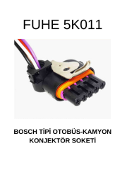 5K011 BOSCH TİPİ OTOBÜS-KAMYON KONJEKTÖR SOKETİ