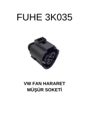 3K035 VW FAN HAREKET MÜŞÜR SOKETİ