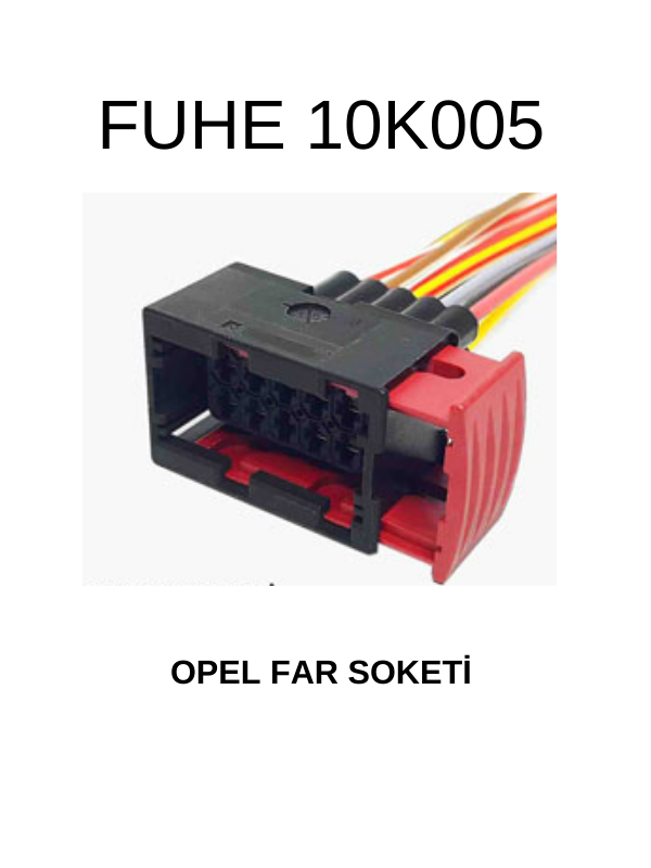 10K005 OPEL FAR SOKETİ