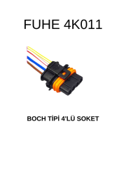 4K011 BOSCH TİPİ 4 'LÜ SOKET
