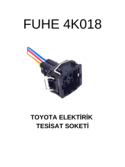 4K018 TOYOTA ELEKTRİK TESİSAT SOKETİ