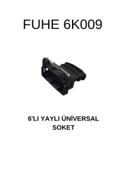 6K009 6'LI YAYLI ÜNİVERSAL SOKET