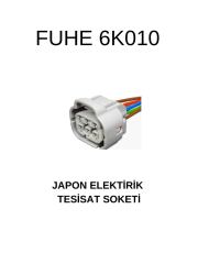 6K010 JAPON ELEKTRİK TESİSAT SOKETİ