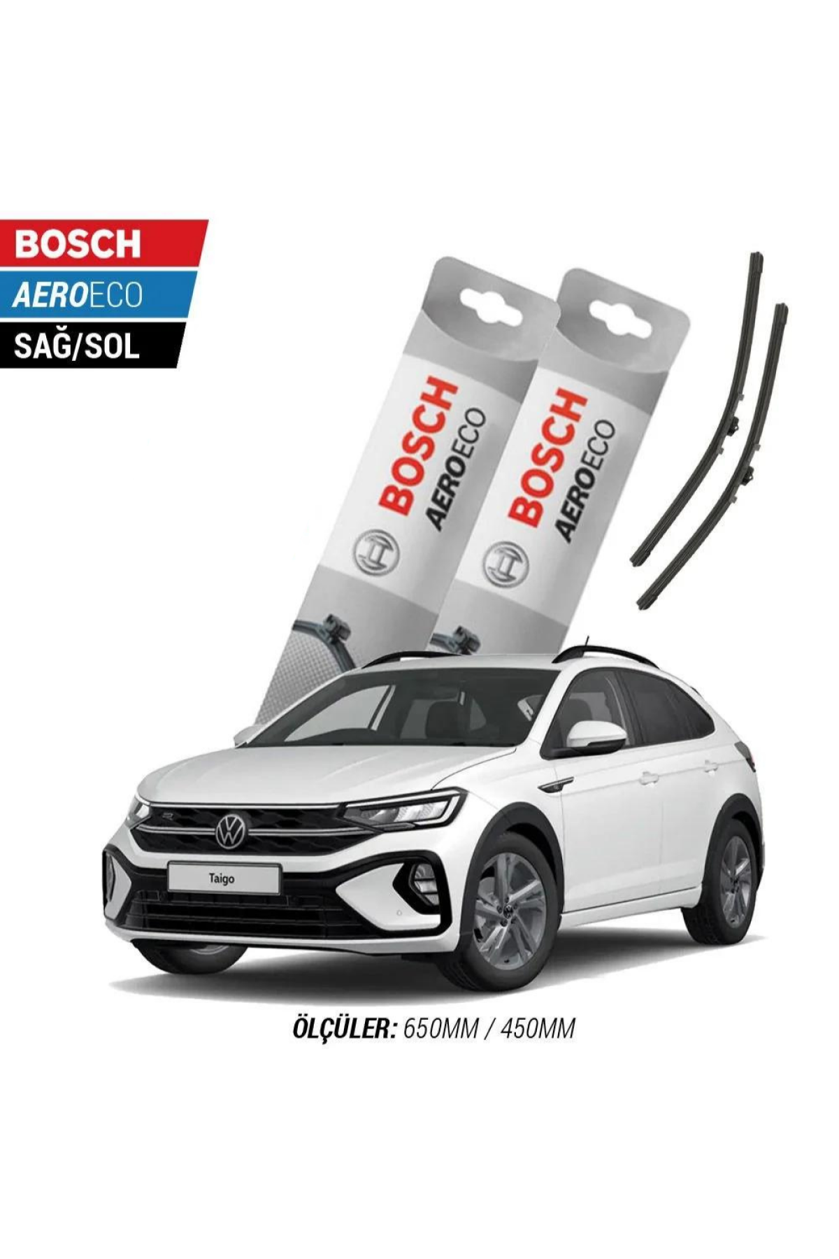 Volkswagen Taigo 2023 Model Bosch Aeroeco Muz Silecek Takımı