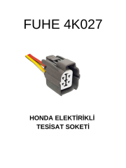 4K027 HONDA ELEKTRİK TESİSAT SOKET
