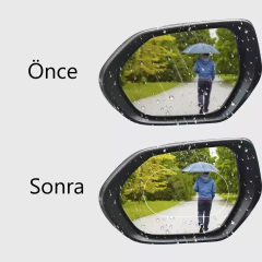 Oto Ayna Yağmur Kaydırıcı Film 2 Adet