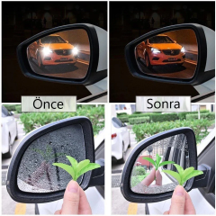 Oto Ayna Yağmur Kaydırıcı Film 2 Adet