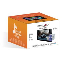 Magicvoice MV-7412 USB-FM-AUX-Bluetooth-MP5 Destekli 7'' Dokunmatik Double DIN Oto Teyp