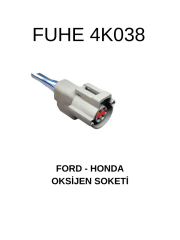 4K038 FORD - HONDA OKSİJEN SOKET