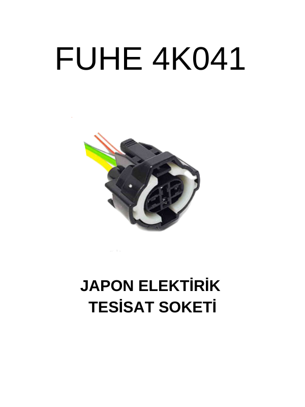 4K041 JAPON ELEKTRİK TESİSAT SOKETİ