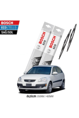 Kia Rio 2006 Model Silecek Takımı Bosch Eco (Telli)