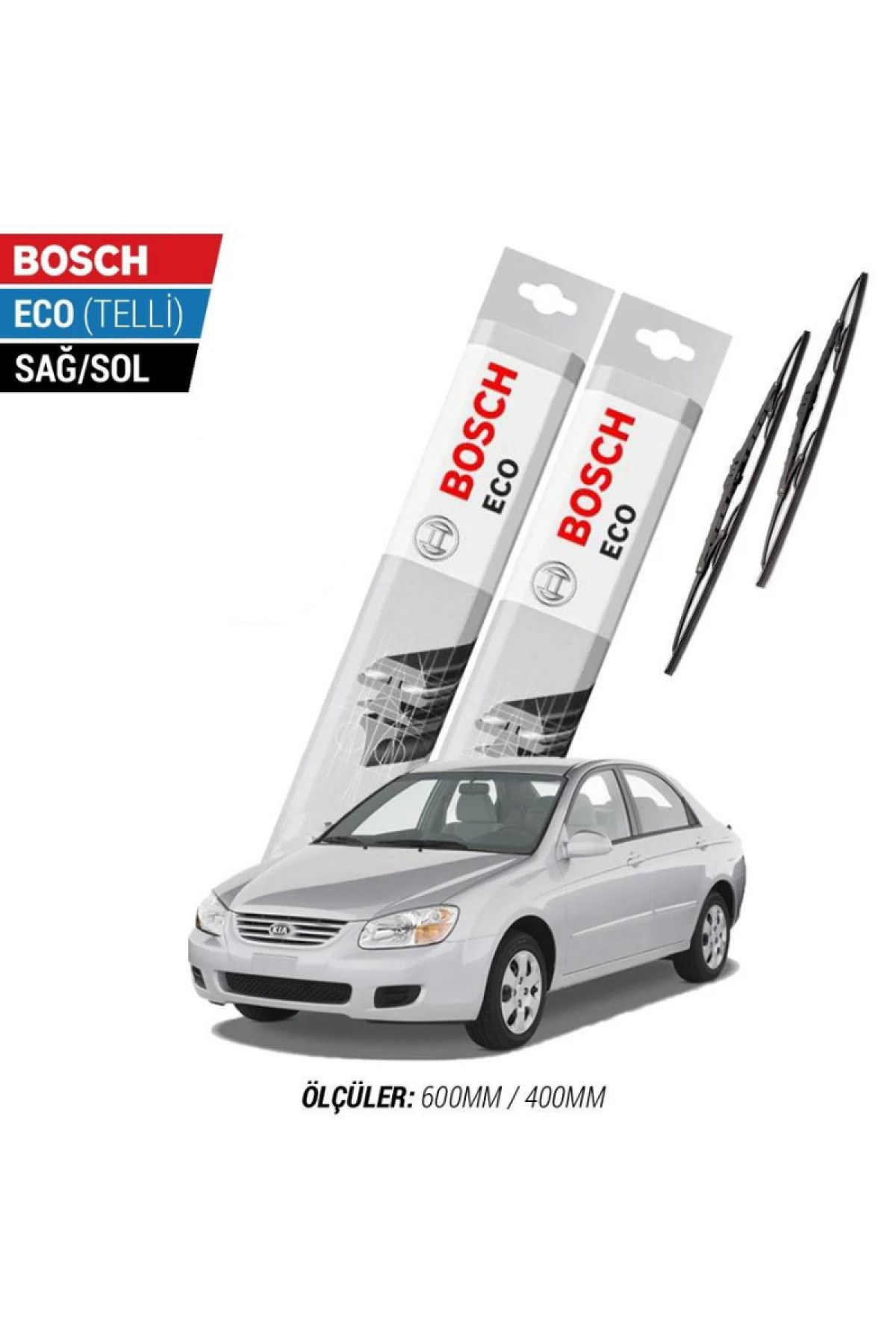 Kia Cerato 2005 Model Silecek Takımı Bosch Eco (Telli)