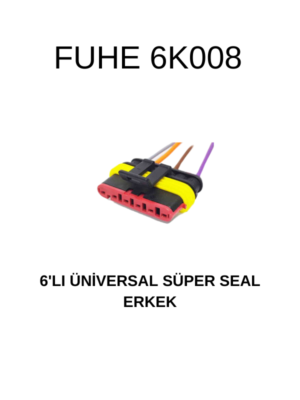 6K008 6'LI ÜNİVERSAL SÜPER SEAL ERKEK